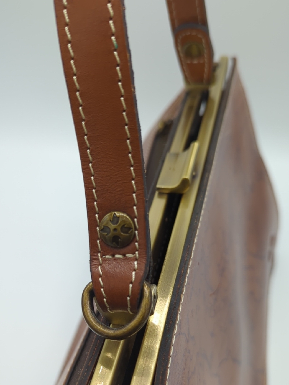 Patricia Nash "Riot Rust" Signature Map Handbag - Picture 9 of 10